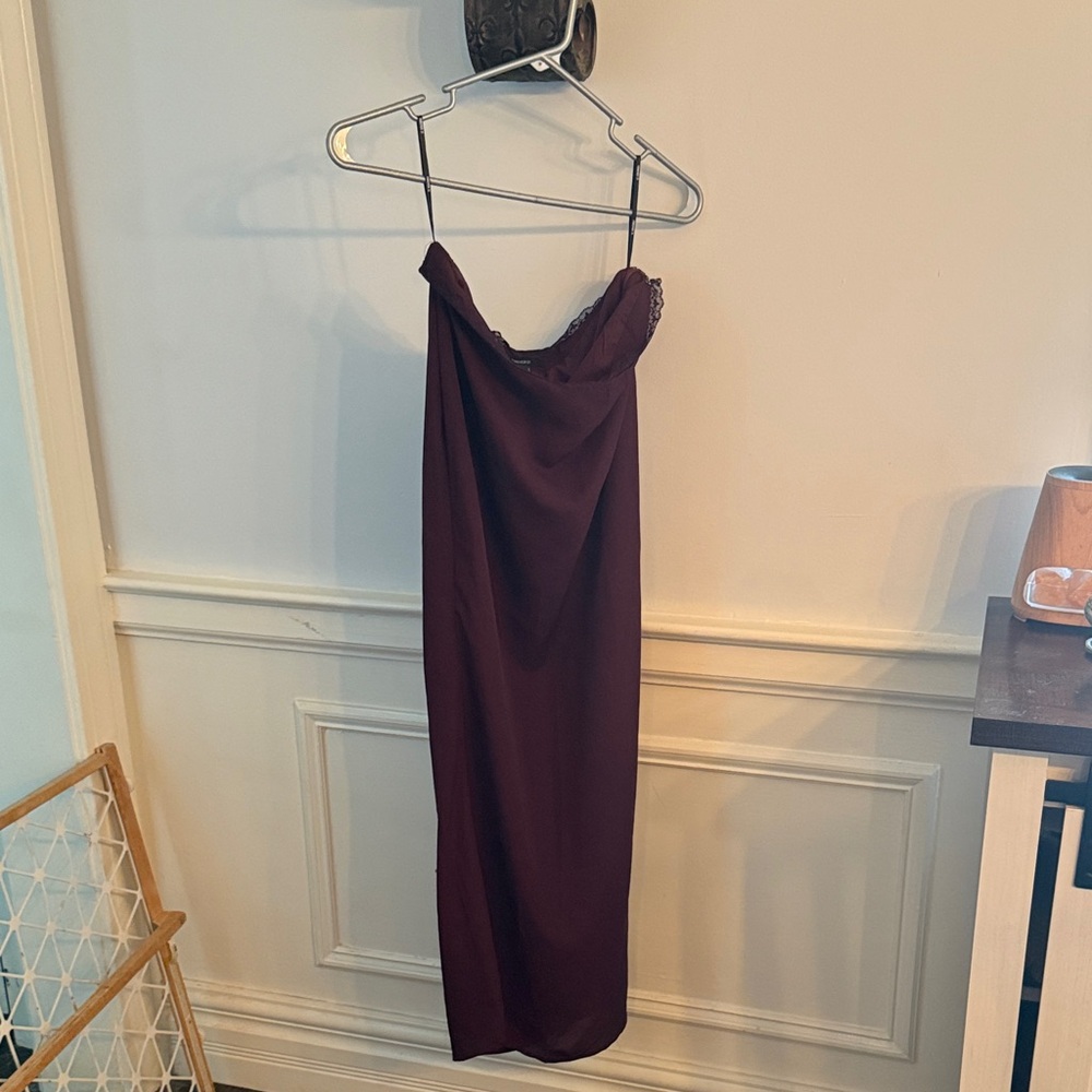 Forever 21 Dark Red Skirt